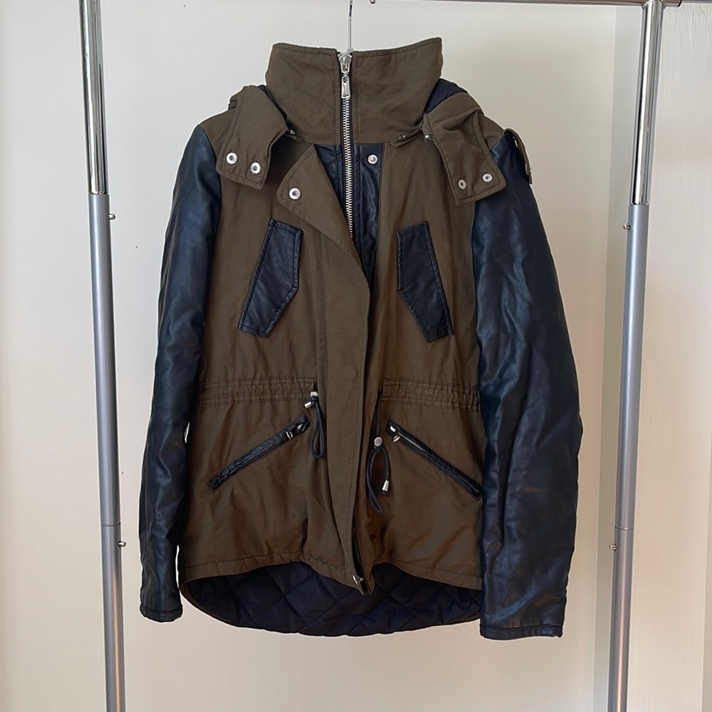 Women’s Zara Faux Leather Jacket